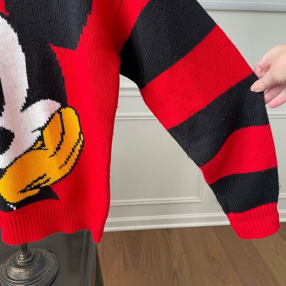 Vintage 80s Disney Mickey & Co Sweater Red S - Picture 2 of 6